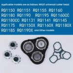 2 Stück Rasierer RQ11 Kopfhalter für Philips RQ1160X / RQ1150 / RQ1131 / RQ1180 – Bild 4