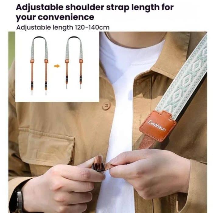 Universal Camera Shoulder Strap Double Locking Portable Camera Accessories, D193 – Bild 3
