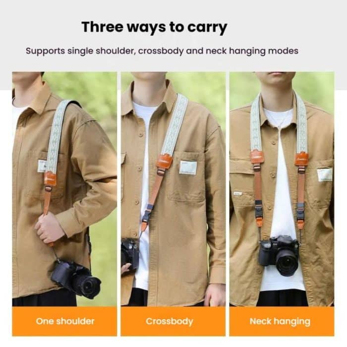 Universal Camera Shoulder Strap Double Locking Portable Camera Accessories, D193 – Bild 6