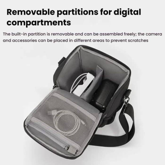 Lightweight Portable Leather Film Material Camera Crossbody Bag, Cwatcun D1 Small, Cwatcun D1 Large – Bild 7