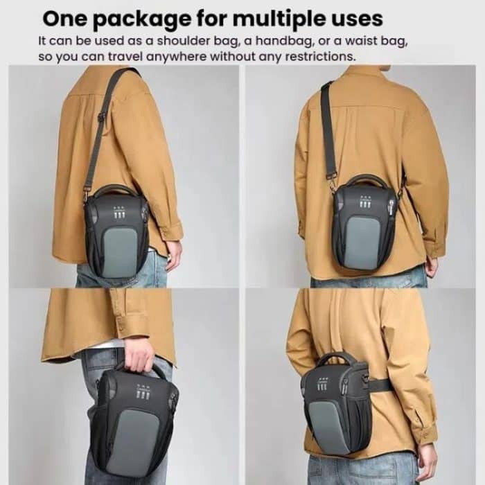 Lightweight Portable Leather Film Material Camera Crossbody Bag, Cwatcun D1 Small, Cwatcun D1 Large – Bild 8