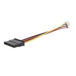 DVR Power Cable 4P To SATA 15P HDD Cable, 4P To SATA 15P – Bild 2