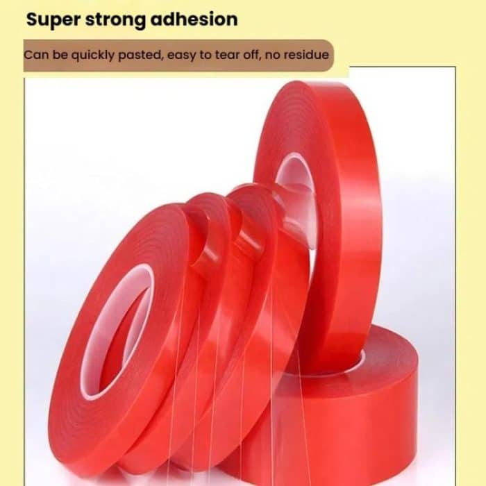5rolls 0.2mm Thick Acrylic Polyester PET Double Sided Adhesive Tape, 10m/roll, 3mm, 4mm, 5mm, 6mm, 8mm, 10mm, 15mm, 20mm – Bild 2