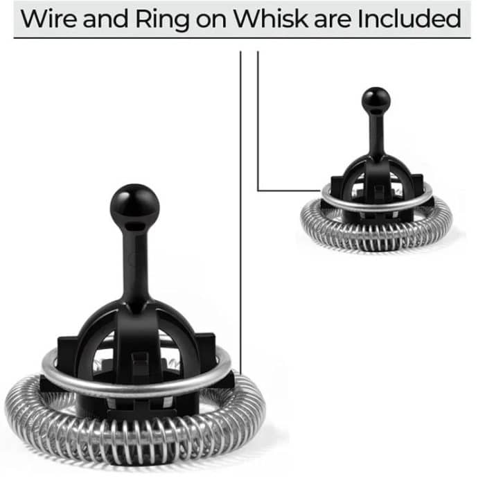 For Nespresso Aeroccino 3 / Aeroccino 4 Milk Frother Attachment Replacement for Hot/Cold Foam Quick Frothing – Bild 5