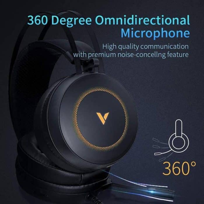 Rapoo VH160 Gaming Headset RGB PC Virtual 7.1 Channel Noise Reduction Headset With MIC – Bild 8