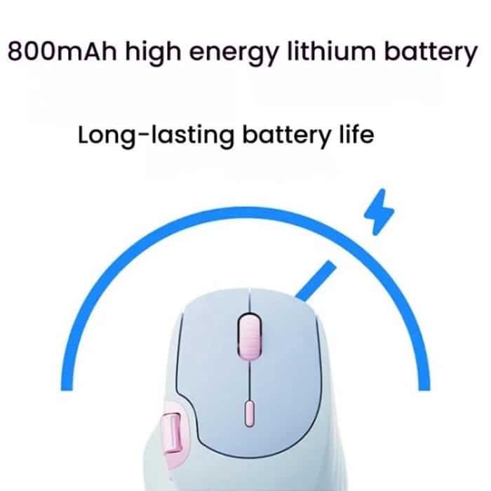 Rapoo MT560 3-Mode Wireless Bluetooth Mouse Ergonomic Desktop Laptop Mouse – Bild 7