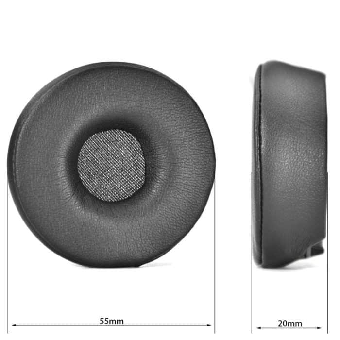 For Jabra Engage 55/65/75 Headset 1pair Protein Leather Ear Cushions Soft Replacement Ear Pads – Bild 3