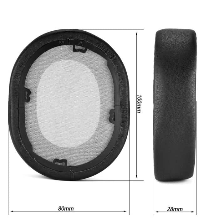 For Corsair HS55/HS55 Pro/HS65 Headset 1pair Replacement Ear Cushions Ear Pads, Ice Silk Black, Football Net Black, Leather + Velvet Black, Ice Silk Gray, Football Net Gray, Leather + Velvet Gray – Bild 6