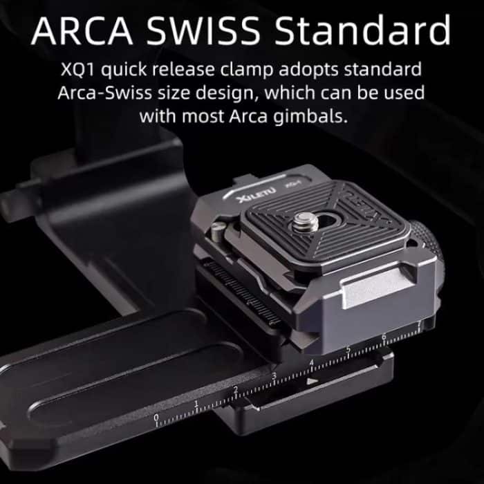 Arca Quick Release Adapter Gimbal Stabilizer Tripod Sports Quick Release Plate Stand, XILETU XQ-1, XILETU XQ-1A – Bild 3