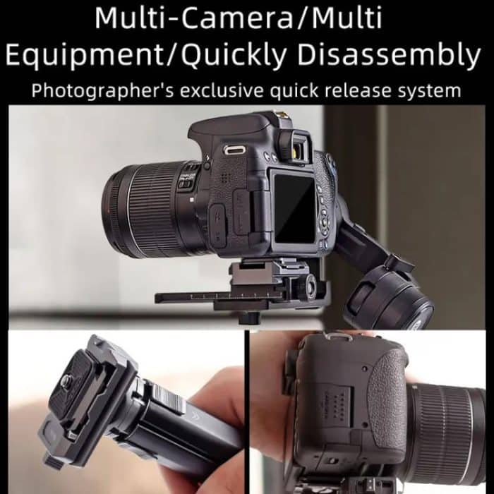 Arca Quick Release Adapter Gimbal Stabilizer Tripod Sports Quick Release Plate Stand, XILETU XQ-1, XILETU XQ-1A – Bild 7