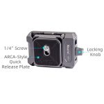 Arca Quick Release Adapter Gimbal Stabilizer Tripod Sports Quick Release Plate Stand, XILETU XQ-1, XILETU XQ-1A – Bild 8