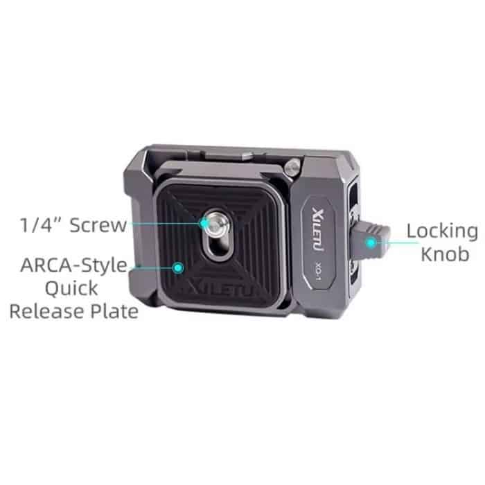 Arca Quick Release Adapter Gimbal Stabilizer Tripod Sports Quick Release Plate Stand, XILETU XQ-1, XILETU XQ-1A – Bild 8