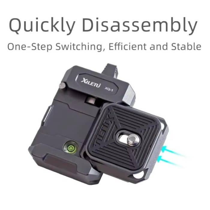 Arca Quick Release Adapter Gimbal Stabilizer Tripod Sports Quick Release Plate Stand, XILETU XQ-1, XILETU XQ-1A – Bild 9