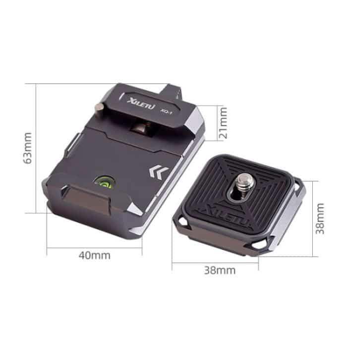 Arca Quick Release Adapter Gimbal Stabilizer Tripod Sports Quick Release Plate Stand, XILETU XQ-1, XILETU XQ-1A – Bild 10