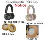 For Bang & Olufsen Beoplay H9 H7 H9i 1pair Replacement Ear Cushions with Snap-On Design – Bild 3