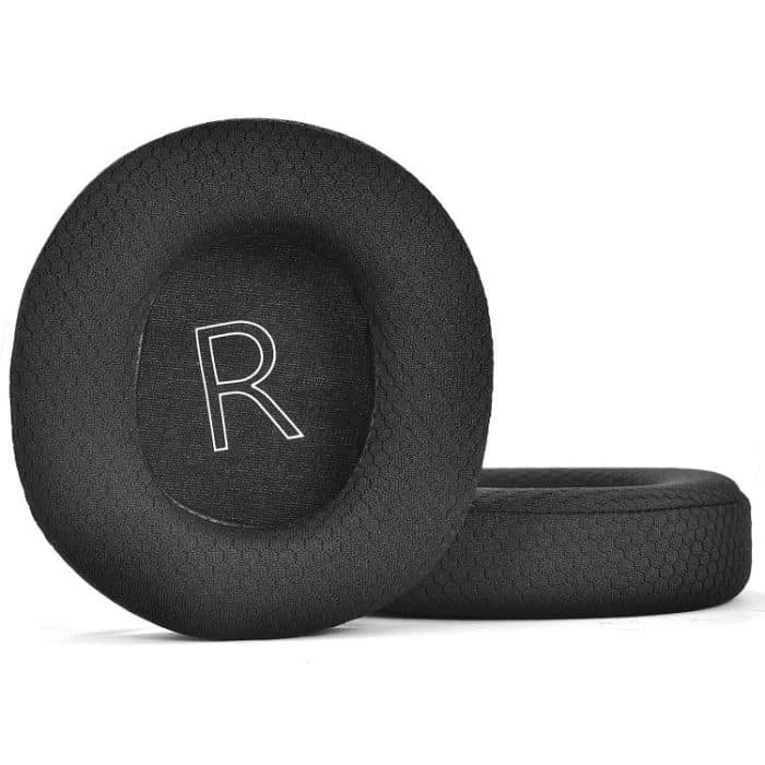 For Microsoft Xbox Series Gaming Headset 1pair Ear Cushion Covers Replacement Ear Pads, Football Net Black – Bild 3