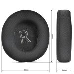 For Microsoft Xbox Series Gaming Headset 1pair Ear Cushion Covers Replacement Ear Pads, Football Net Black – Bild 4