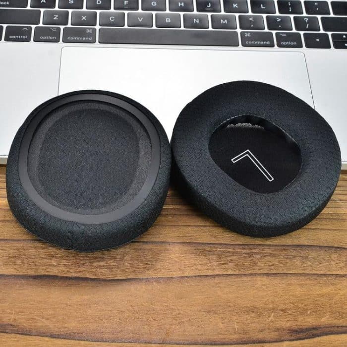 For Microsoft Xbox Series Gaming Headset 1pair Ear Cushion Covers Replacement Ear Pads, Football Net Black – Bild 5