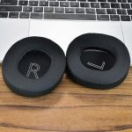For Microsoft Xbox Series Gaming Headset 1pair Ear Cushion Covers Replacement Ear Pads, Football Net Black – Bild 6