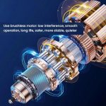 USB Air Circulation Fan Office Desktop Small Fan, USB Plug, Rechargeable – Bild 13