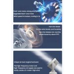 USB Air Circulation Fan Office Desktop Small Fan, USB Plug, Rechargeable – Bild 16