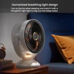 USB Air Circulation Fan Office Desktop Small Fan, USB Plug, Rechargeable – Bild 7