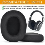 1pair Ear Cushions For Sennheiser HD 4.50BT, HD 4.50, HD 4.50BTNC, HD 4.50SE, HD 4.40BT, HD 4.30G, HD 4.20S, HD 458BT, HD 450, HD 450BT, HD 400S, HD 350BT – Bild 5