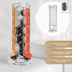 Für Nespresso Dolce Gusto OASISWJ YZ1312 18-teiliger Kaffeekapsel-Organizer – Bild 3