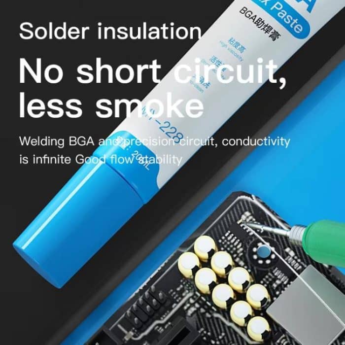 Chip Cell Phone Repair Soldering BGA Flux Paste No Lead / Halogen Flux No Cleaning, MY-228 – Bild 6