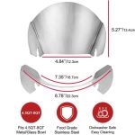 Für KitchenAid Standmixer Edelstahl Gießen Schild Lebensmittel Rutsche Abdeckung Befestigung – Bild 6