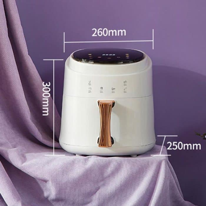 8L Air Fryer Household Multi-Function Large Capacity Oil-Free Electric Fryer, White EU Plug, White US Plug, White UK Plug, Black EU Plug, Black US Plug, Black UK Plug – Bild 9