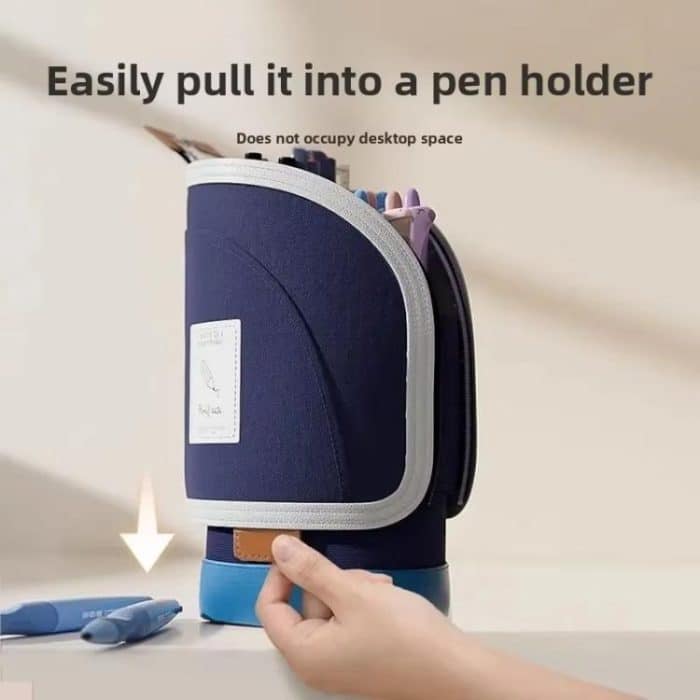 Vertical Pencil Cases Expandable Large Capacity Desk Stationery Organizer For Students – Bild 3