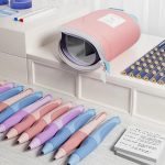 Vertical Pencil Cases Expandable Large Capacity Desk Stationery Organizer For Students – Bild 5