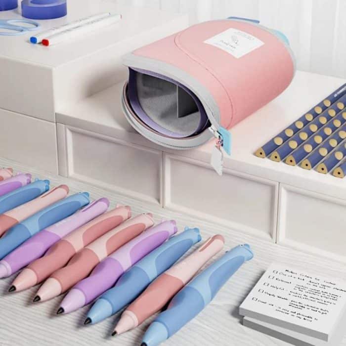 Vertical Pencil Cases Expandable Large Capacity Desk Stationery Organizer For Students – Bild 5