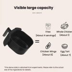 10L Large Capacity Air Fryer Multifunctional Electric Fryer French Fry Maker, EU Plug, Dual-control Mechanical Non-visible, Dual-control Mechanical Visible, Touch-control Visible – Bild 10