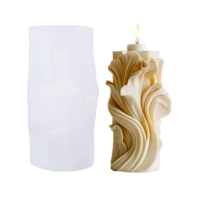TBD0606071901.jpg Spiral Wave Aromatherapy Candle Silicone Mold DIY Diffuser Stone Decorative Ornament Mold, 3A ZL-513, 3l ZL-521 – Bild 1