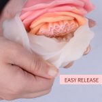 Candle Silicone Mold DIY Floral Aromatherapy Handmade Plaster Casting Mold, Layered Flower Rhythm ZW-346, Lotus Heart ZW-347, Layered Dream ZW-349, Eternal Rose ZW-351 – Bild 6