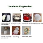 Flower Digital Aromatherapy Candle Silicone Mold DIY Diffuser Ornament Three-dimensional Digital Plaster Mold, 3 ZL-986, 7 ZL-987, 2 ZL-985, 9 ZL-988 – Bild 8