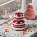 Rose Cake Scented Candle Silicone Mold DIY Diffuser Stone Ornament Handmade Soap Mold, A ZL-649, B ZL-650 – Bild 2