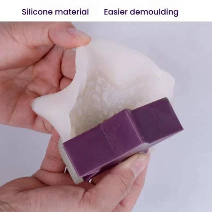 Candle Silicone Mold DIY Handmade Moon Star Aromatherapy Plaster Ornament Mold, Moon LZ-651, Star LZ-652 – Bild 7