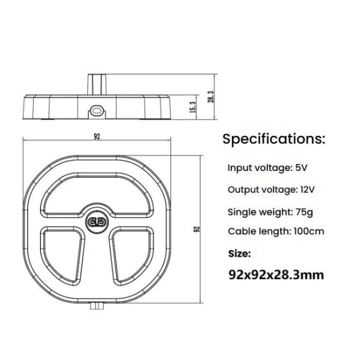 FLX-5210 Charging Base For Braun Series 1/3/5/6/7/8/9 Replacement Charger – Bild 5