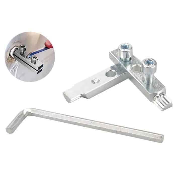 Wasserrohrbruch-Schraubenausdreher, Wasserhahn-Winkelventil, manuelles Entfernungswerkzeug – Bild 1