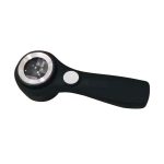 Alloy Handheld 60x USB Charging Touch Switch LED Light Optical Glass Magnifier