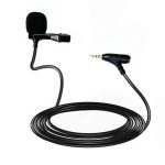 3.5mm TRRS Lavalier Microphone with Earphone Monitoring Jack Clip-on Lapel Mic, 1.5m, 2m, 3m, 4m, 5m, 6m – Bild 3
