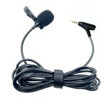 3.5mm TRRS Lavalier Microphone with Earphone Monitoring Jack Clip-on Lapel Mic, 1.5m, 2m, 3m, 4m, 5m, 6m – Bild 4