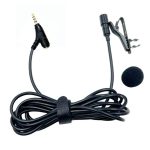 3.5mm TRRS Lavalier Microphone with Earphone Monitoring Jack Clip-on Lapel Mic, 1.5m, 2m, 3m, 4m, 5m, 6m – Bild 5