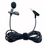 3.5mm TRRS Lavalier Microphone with Earphone Monitoring Jack Clip-on Lapel Mic, 1.5m, 2m, 3m, 4m, 5m, 6m – Bild 6