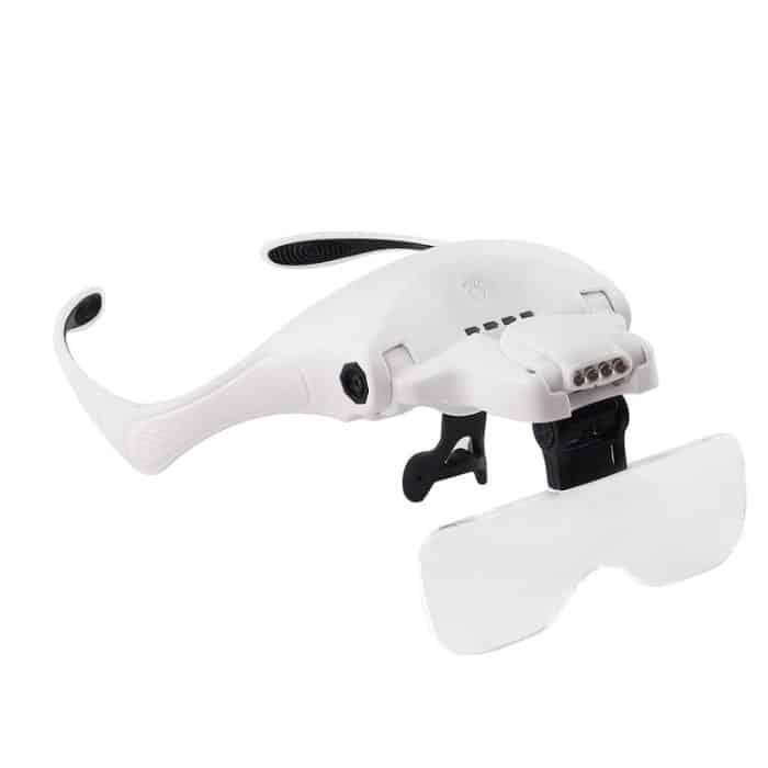 TBD0606076801.jpg USB Charging LED Light Touch Switch Mechanical Repair Head Mounted Magnifier, 9892TSC1 – Bild 1