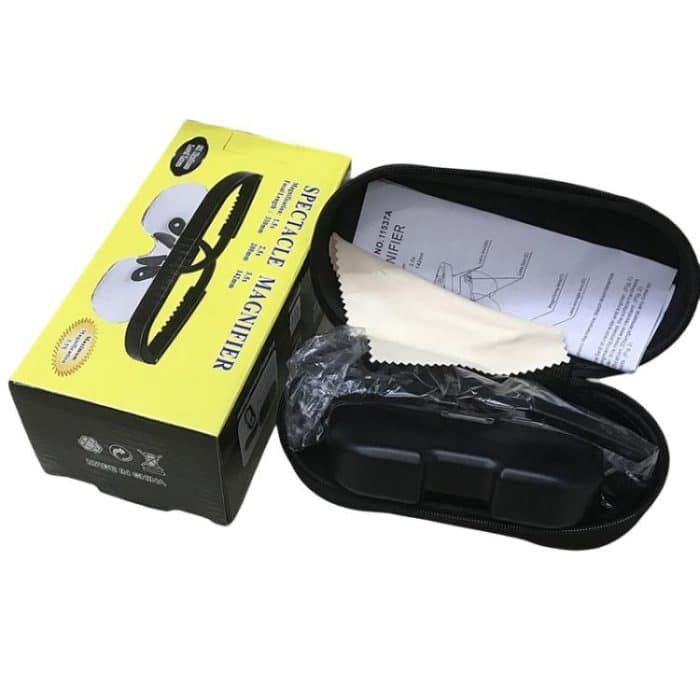 1.5/2.5/3.5X Eyeglass-style Magnifying Glass Head-mounted Magnifying Glass for Carving Repair Work, 11537A – Bild 6