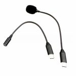 USB-C/Type-C Plug-in Microphone Speaker Mode Without Unplugging, Plug & Play Instant Audio Output, KT solution 170mm – Bild 4